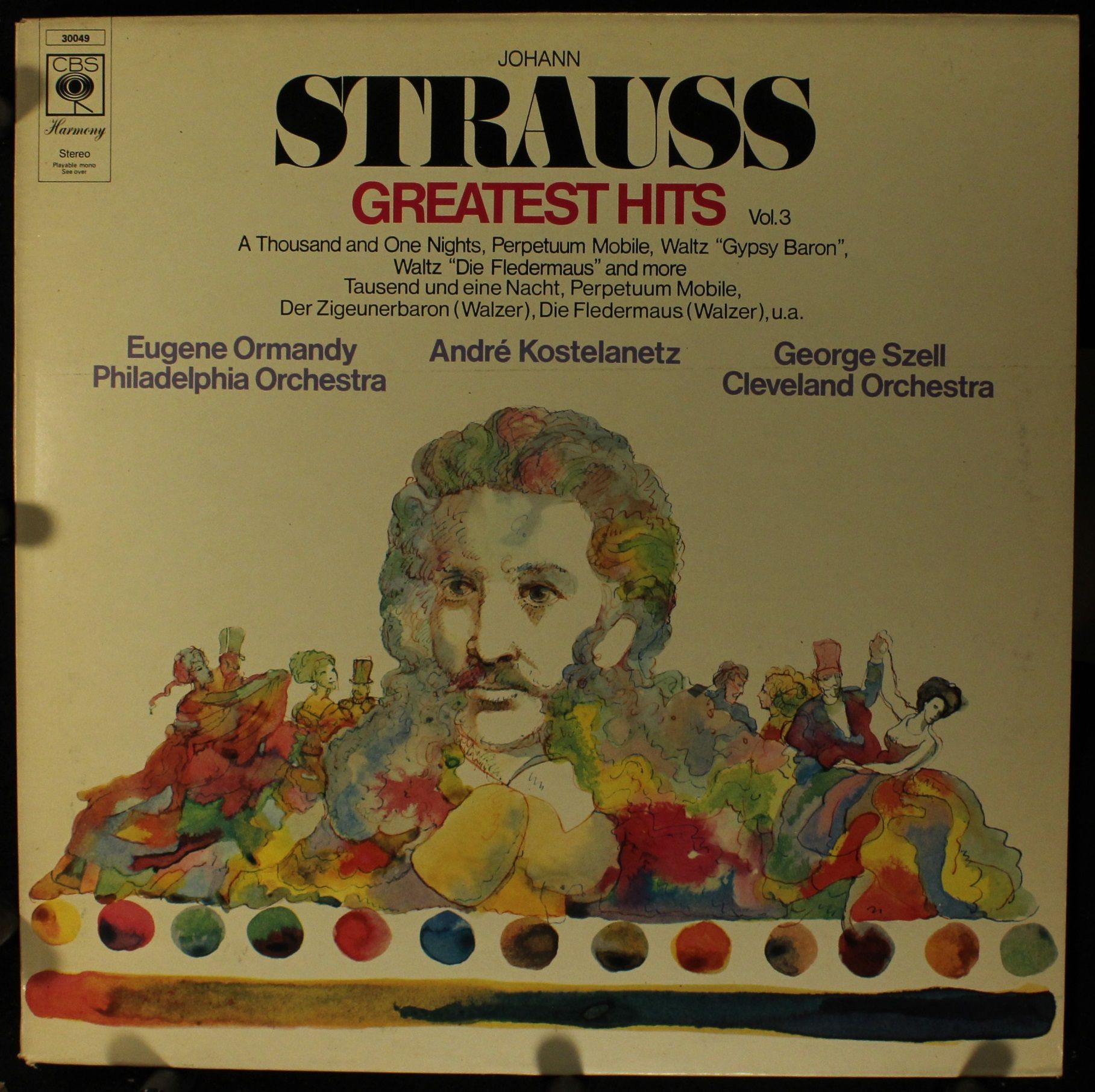 CBS Harmony 30049 - Johann Strauss Jr., Eugene Ormandy, André Ko
