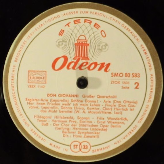 Odeon SMO 80 583 - Wolfgang Amadeus Mozart - Don Giovanni (Gross - Image 4