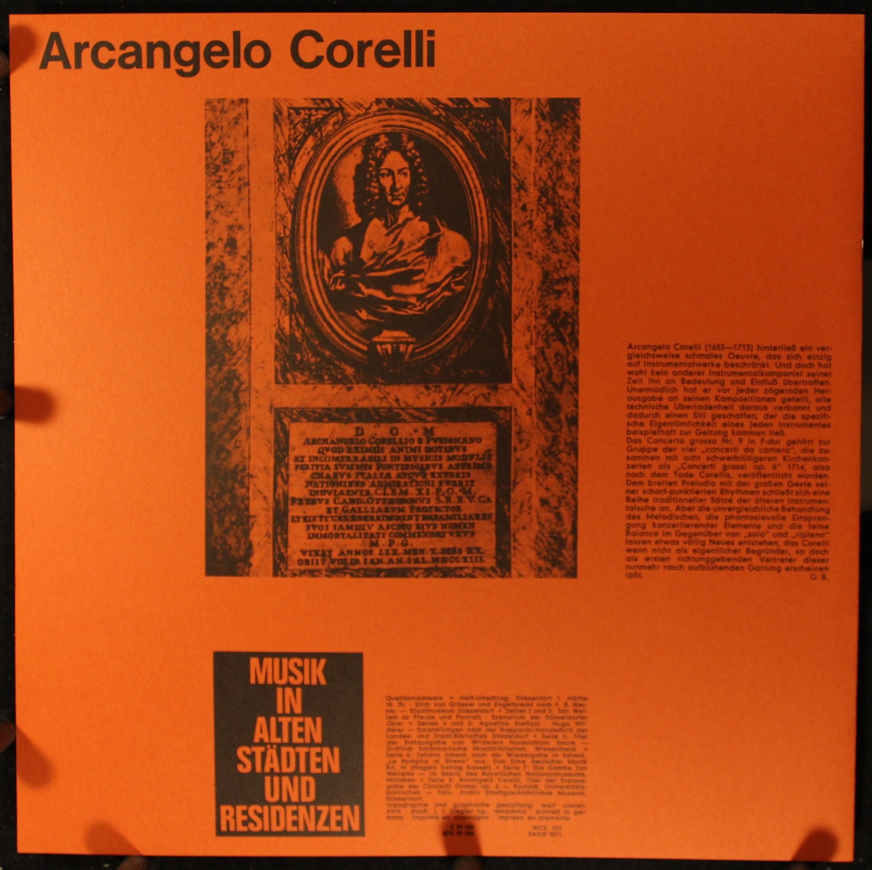 Orbis 92 911 - Agostino Steffani, Arcangelo Corelli, Johann Sche - Image 5