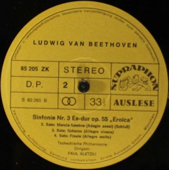 Supraphon 85 205 ZK - Ludwig van Beethoven, The Czech Philharmon - Image 4