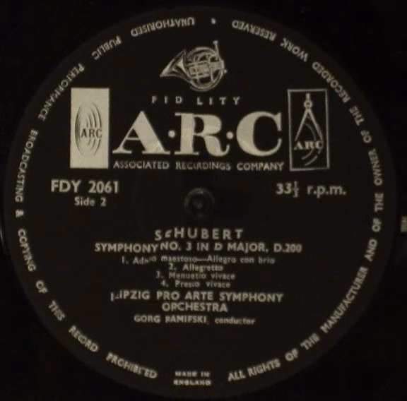 Fidelity Arc Records FDY 2061 - Felix Mendelssohn-Bartholdy, Fra - Image 4