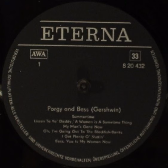 Eterna 8 20 432 - George Gershwin, Martha Flowers, Leesa Foster, - Image 3