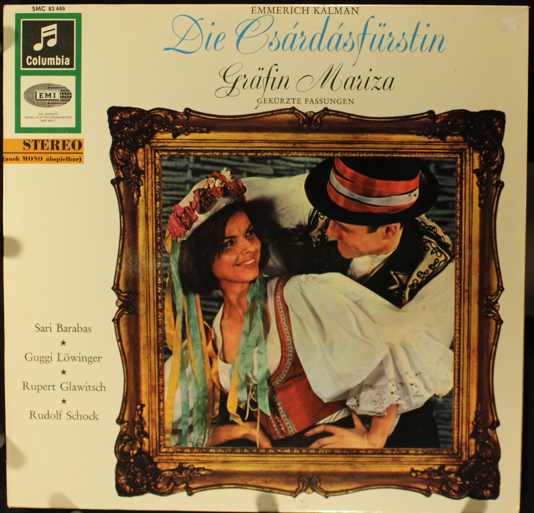 Columbia SMC 83 449 - Emmerich Kálmán - Die Csárdásfürstin / Grä