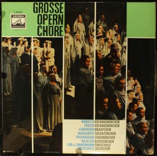 Electrola STE 80 629 - Various - Grosse Opernchöre