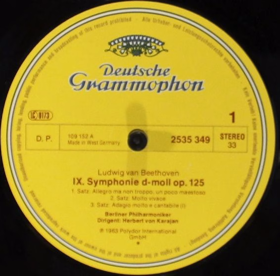 Deutsche Grammophon 2535 349 - Ludwig van Beethoven, Berliner Ph - Image 3