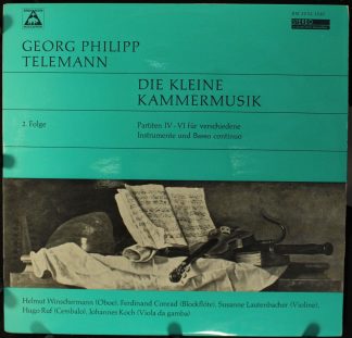 Bärenreiter-Musicaphon BM 30 SL 1540 - Georg Philipp Telemann, H