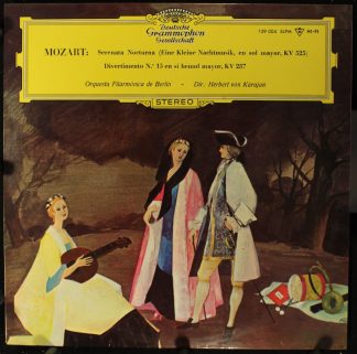 Deutsche Grammophon 139 004 SLPM - Wolfgang Amadeus Mozart, Berl