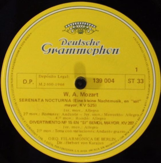 Deutsche Grammophon 139 004 SLPM - Wolfgang Amadeus Mozart, Berl - Image 4
