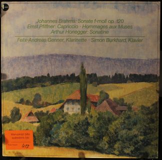 Duraphon HD 429 - Johannes Brahms, Ernst Pfiffner, Arthur Honegg