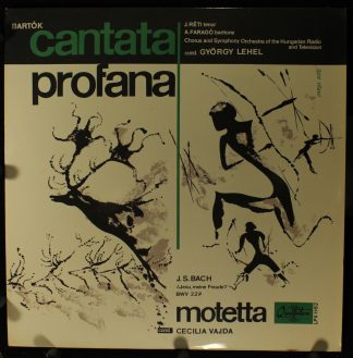 Qualiton LPX 1162 - Béla Bartók, Johann Sebastian Bach - Cantata