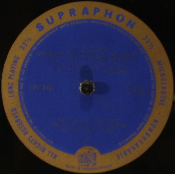 Supraphon LPV 242 - Pyotr Ilyich Tchaikovsky, Sviatoslav Richter - Image 3