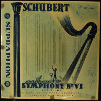 Supraphon LPV – 196 - Franz Schubert, Orchester Der Wiener Staat