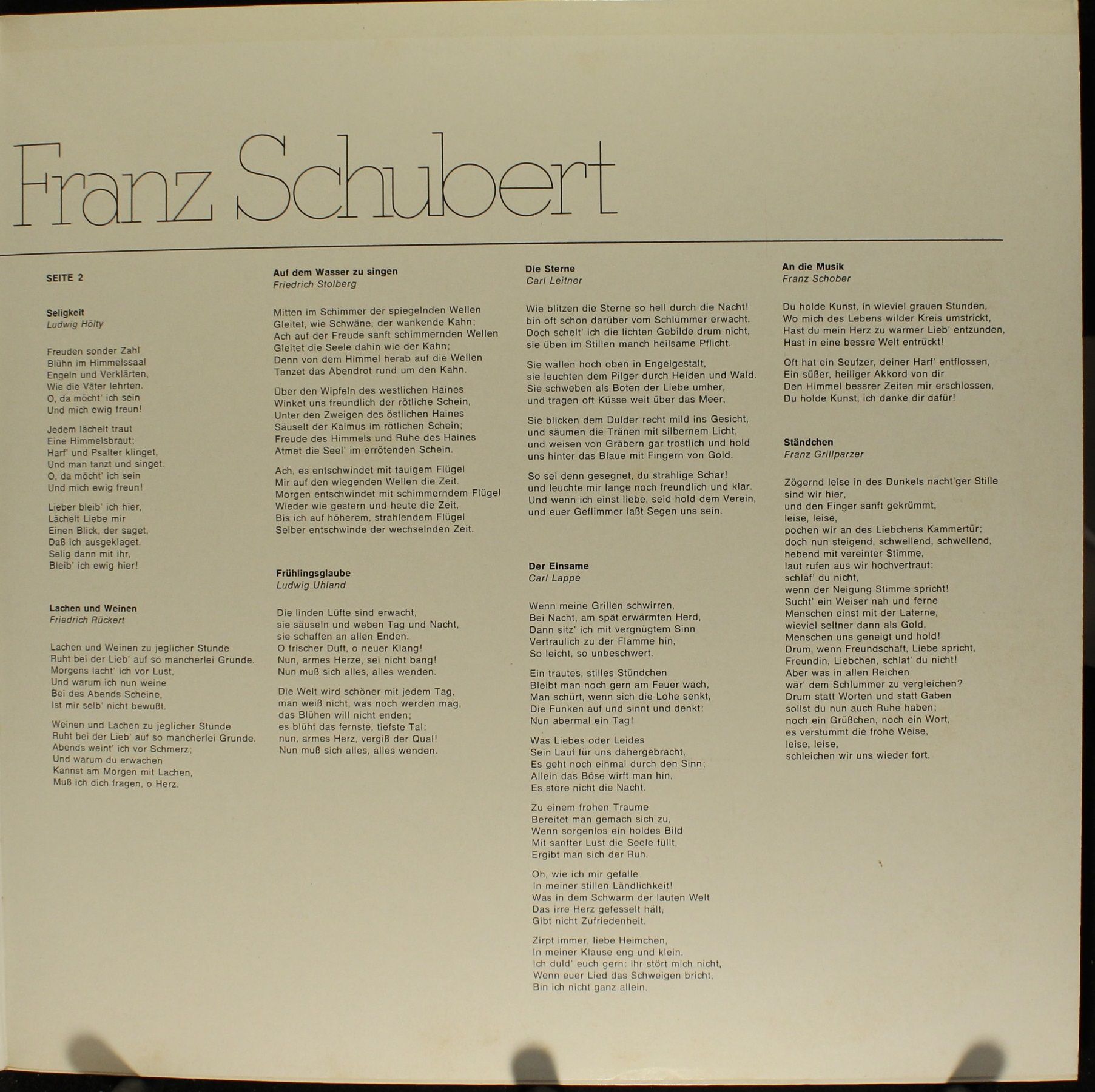EMI Electrola 1C 065-28 969 - Franz Schubert, Brigitte Fassbaend - Image 6