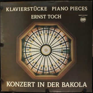 Konzert In Der Bakola MA 10.202.78 - Ernst Toch - Klavierstücke