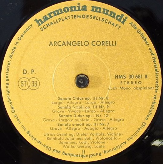 Harmonia Mundi HMS 30681 - Arcangelo Corelli - Concerti Und Sona - Image 4