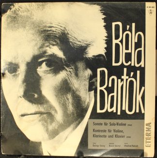 Eterna 8 20 401 - Béla Bartók, György Garay, Rudolf Bartel, Manf