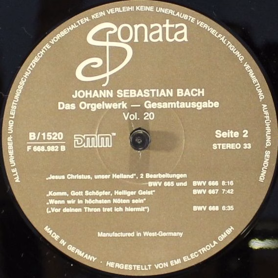 Sonata B/1520 - Johann Sebastian Bach, Wolfgang Stockmeier - Das - Image 4