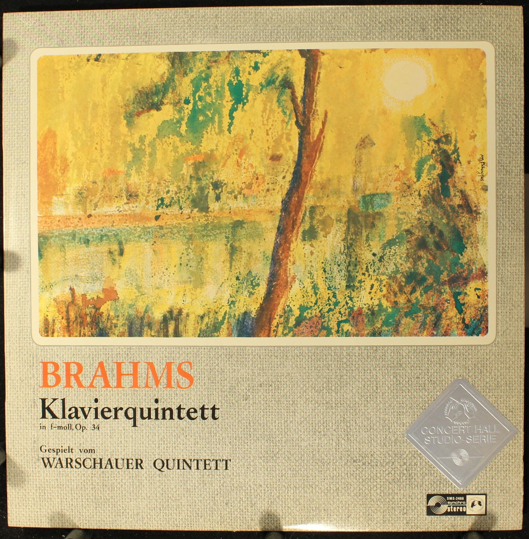 Concert Hall SMS-2466 - Johannes Brahms, Kwintet Warszawski - Kl
