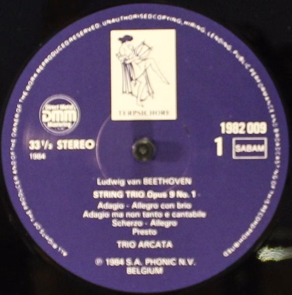 Terpsichore 1982 009 - Ludwig van Beethoven, Ernst von Dohnányi, - Image 3