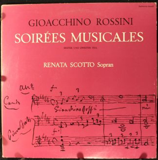 Harmonia Mundi HM 30 665 - Gioacchino Rossini, Renata Scotto - S