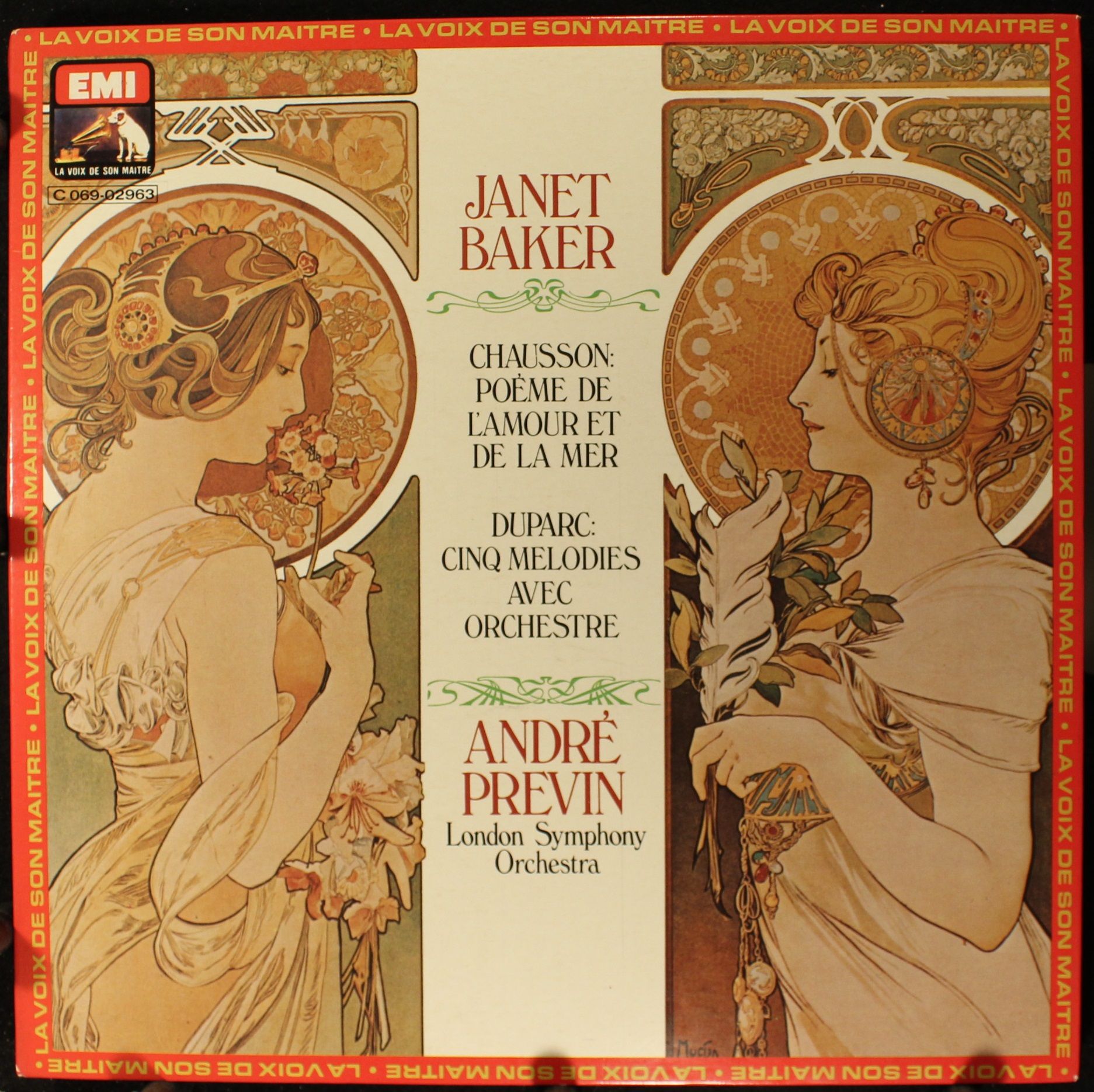 La Voix De Son Maître 2 C 069-02963 - Janet Baker, André Previn