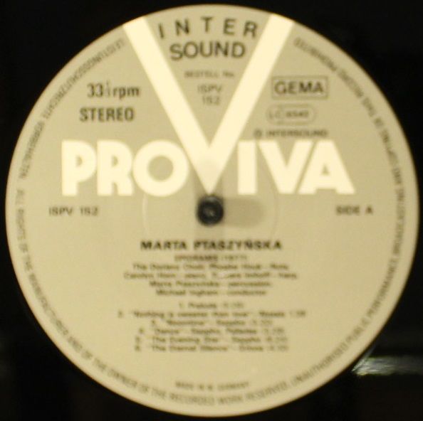 Pro Viva ISPV 152 - Marta Ptaszyńska - Epigrams / Space Model / - Image 3