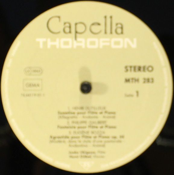 Thorofon Capella MTH 283 - Junko Ukigaya, Horst Göbel - Chant De - Image 3