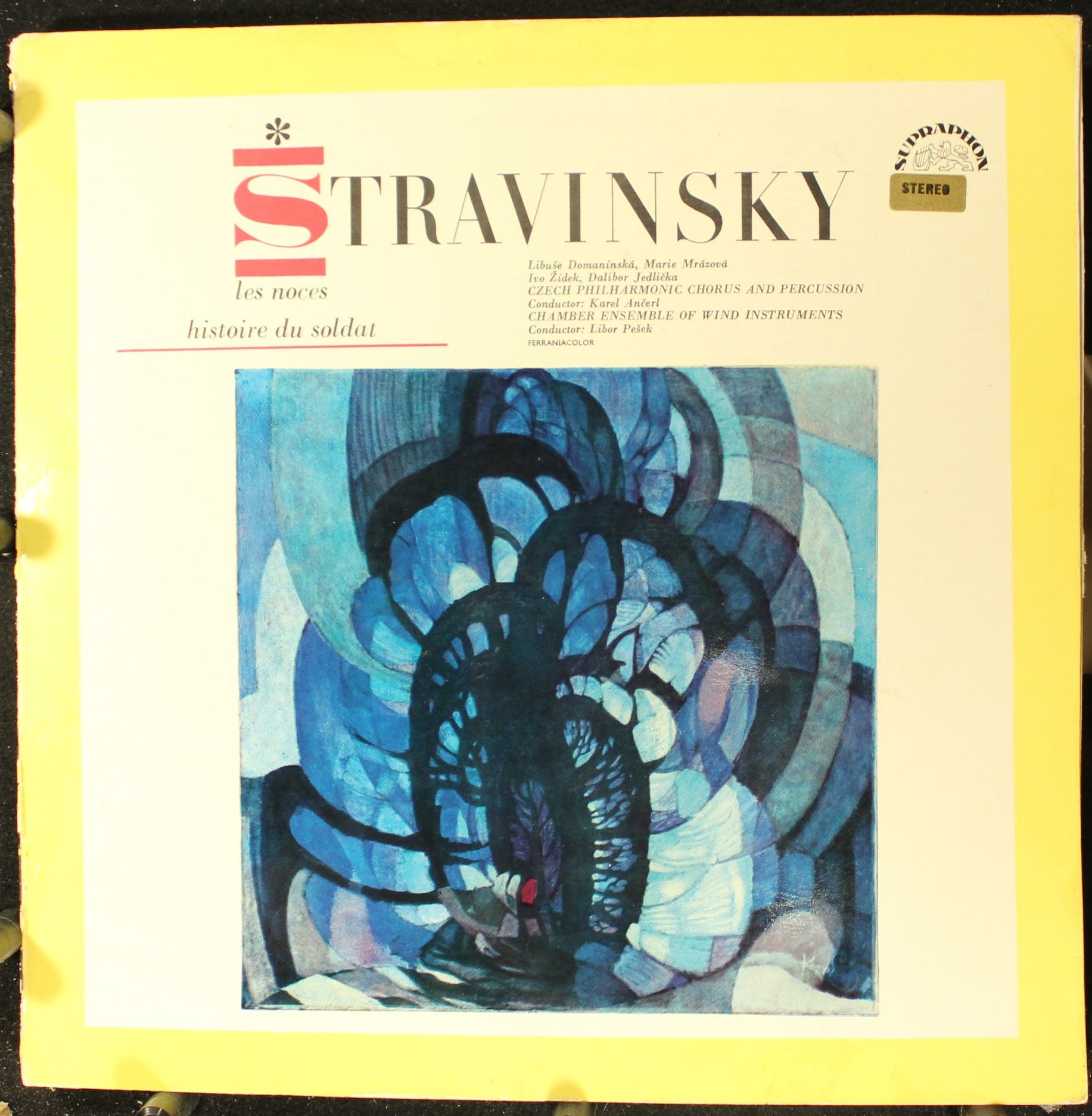 Supraphon SUA ST 50 623 - Igor Stravinsky, Czech Philharmonic Ch