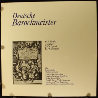 Prodisc (5) PS 37116 - Georg Friedrich Händel, August Kühnel, Jo