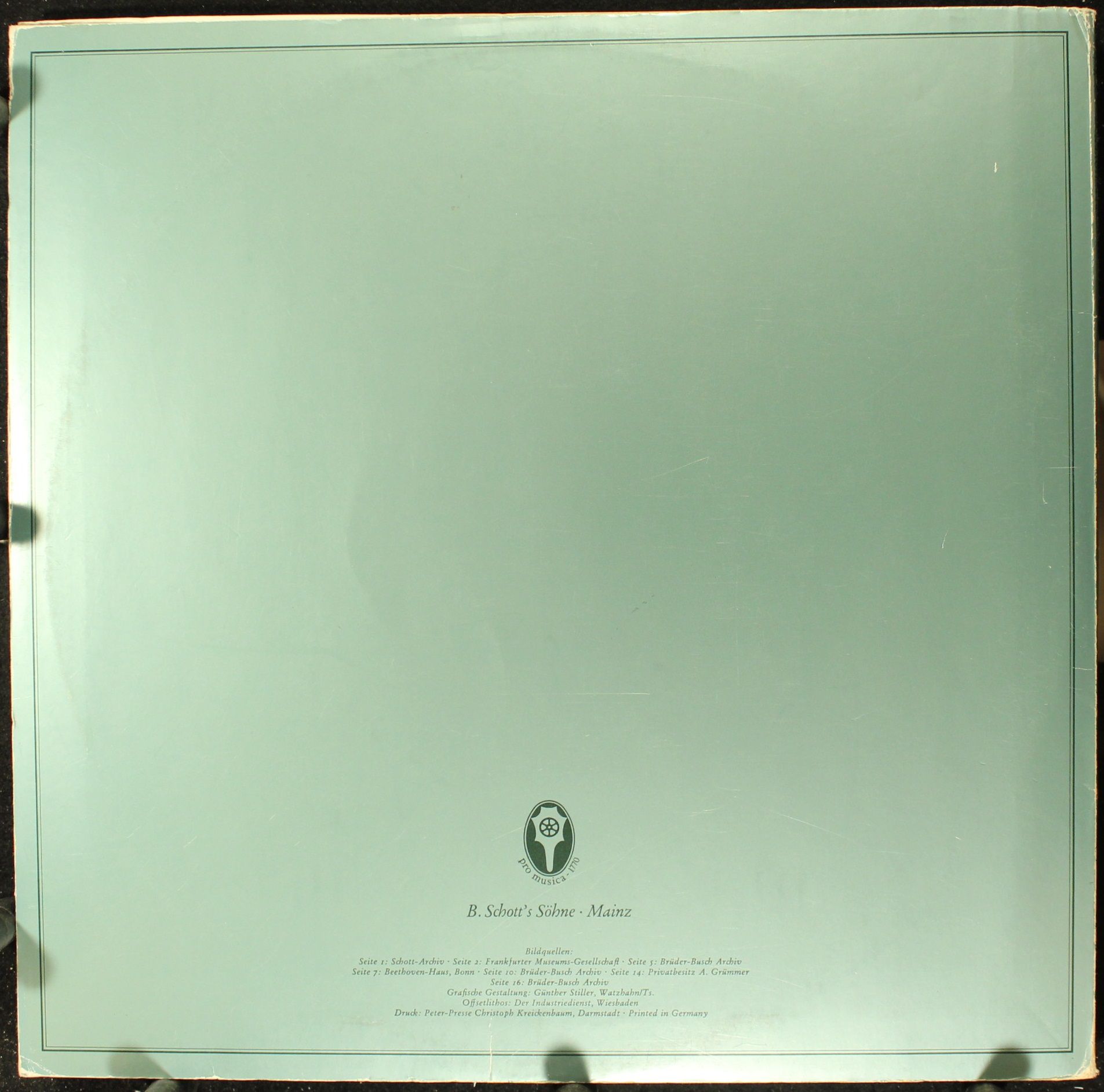 B. Schott's Söhne F 60 273 - Ludwig van Beethoven - Grand Quatuo - Image 2