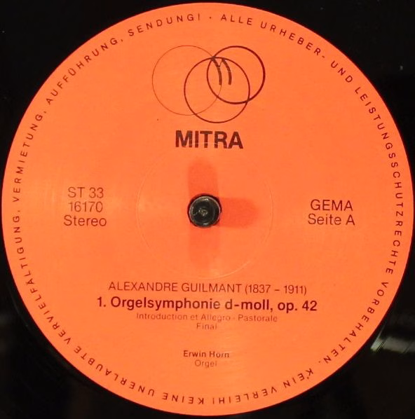 Mitra Digital 16 170 - Alexandre Guilmant, Anton Bruckner, Erwin - Image 3