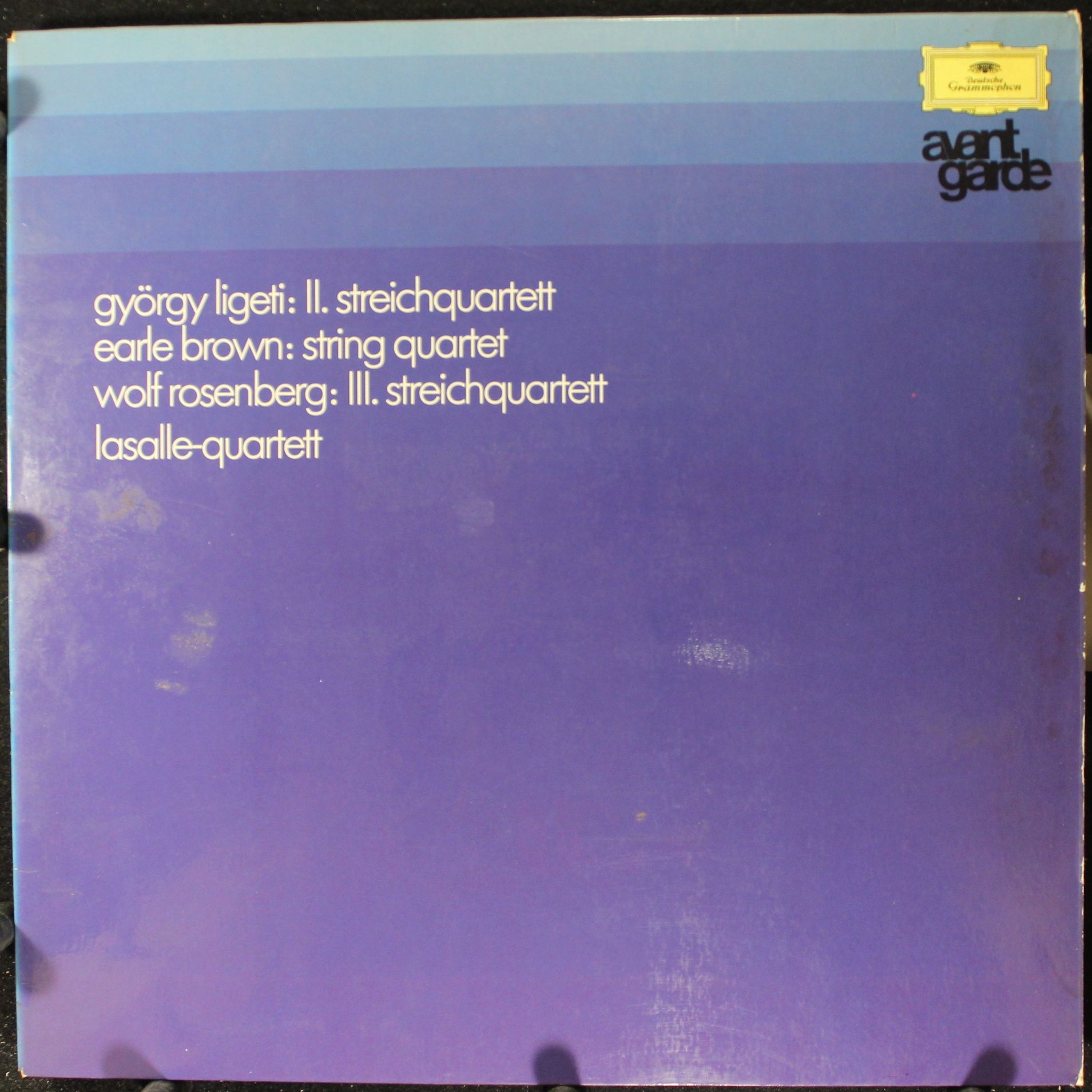 Deutsche Grammophon 2543 002 - György Ligeti, Earle Brown, Wolf