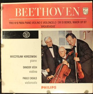 Philips SLP-9539 - Ludwig van Beethoven, Pablo Casals, Mieczysla