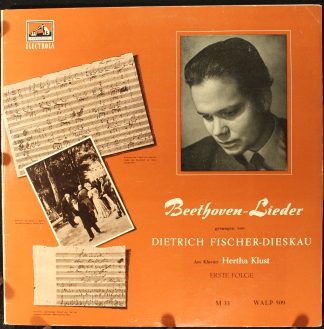 Electrola WALP 1509 - Ludwig van Beethoven, Dietrich Fischer-Die