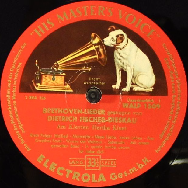 Electrola WALP 1509 - Ludwig van Beethoven, Dietrich Fischer-Die - Image 3