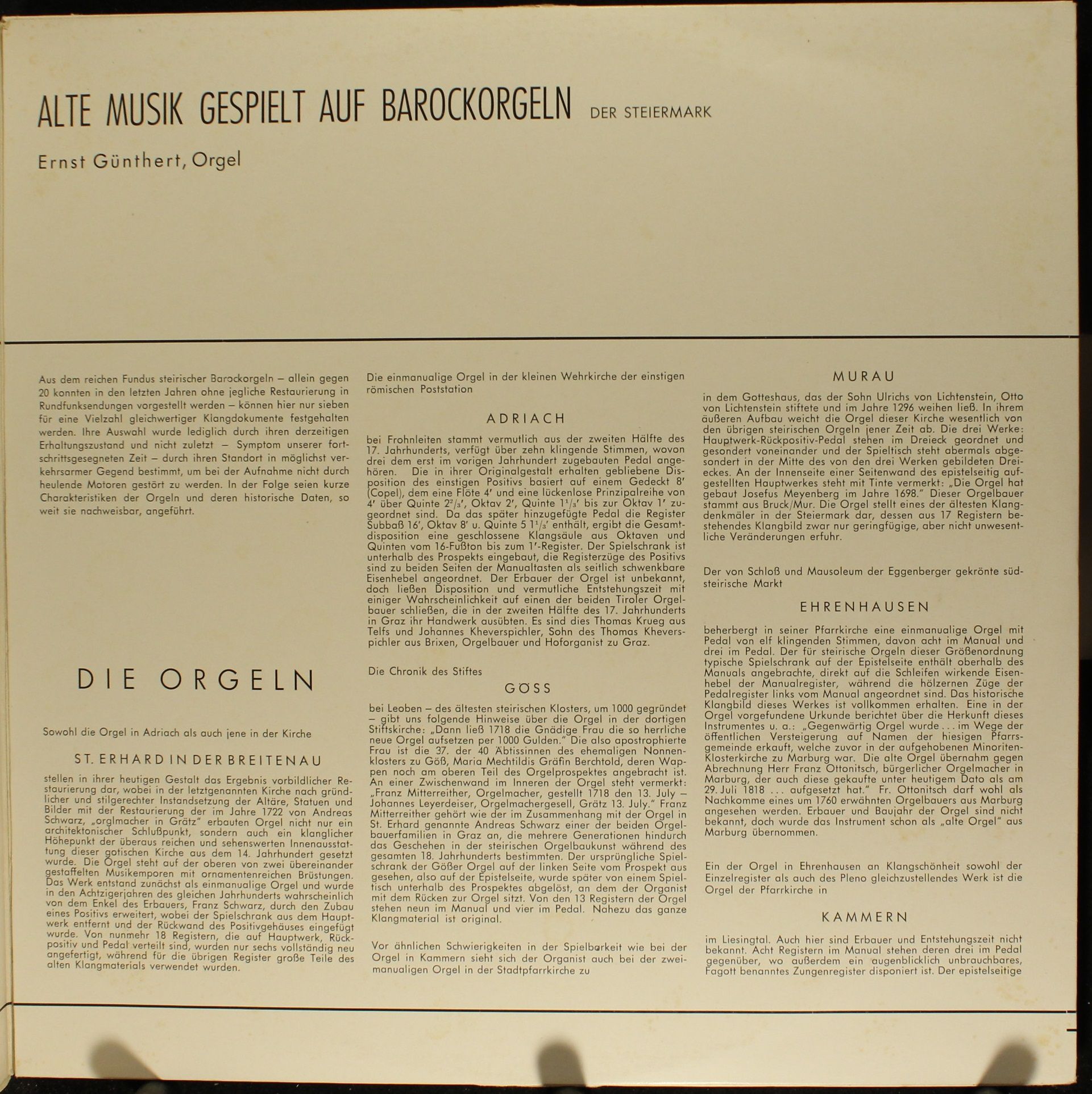 Amadeo AVRS 5054 St - Ernst Günthert - Alte Musik Gespielt Auf B - Image 3
