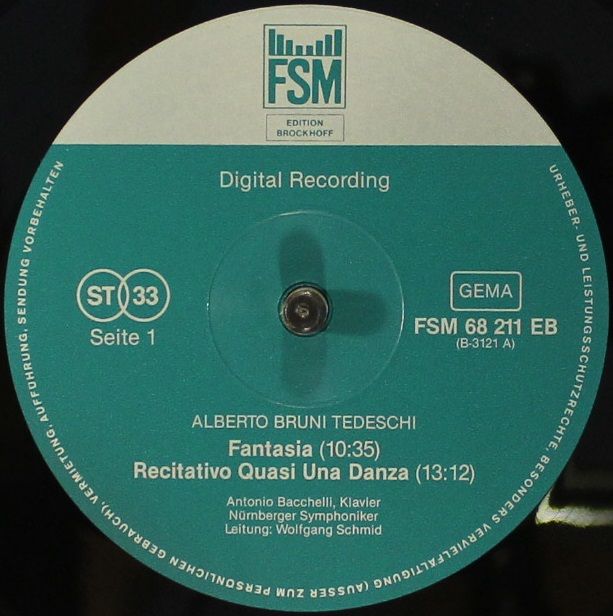 FSM FSM 68211 EB - Antonio Bacchelli, Nürnberger Symphoniker - A - Image 5