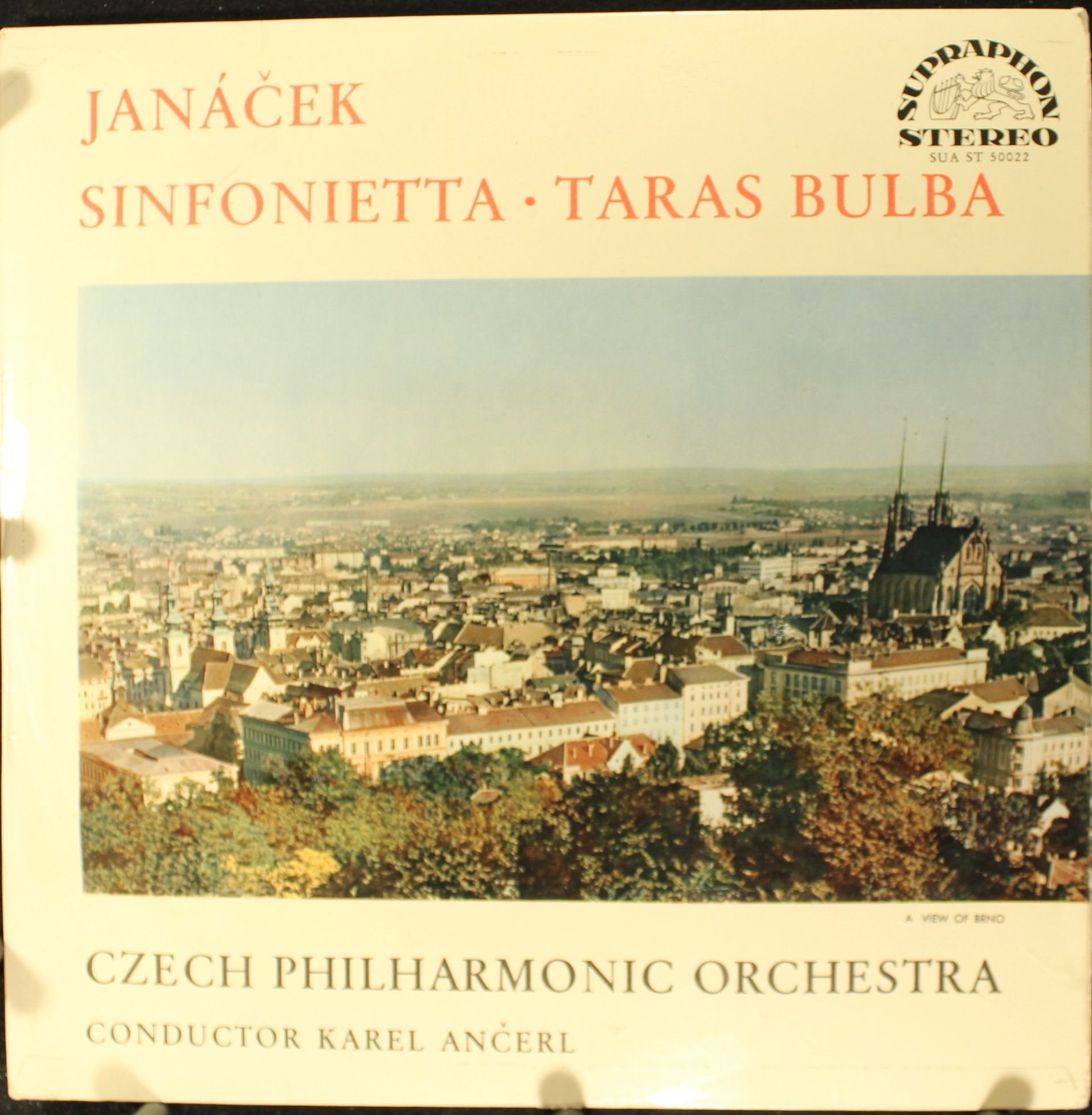 Supraphon SUA ST 50022 - Leoš Janáček, The Czech Philharmonic Or