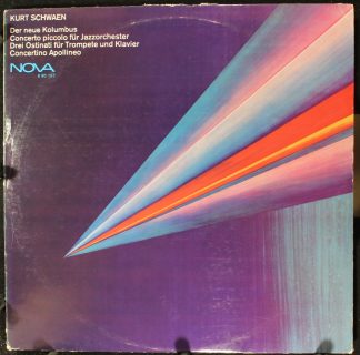 Nova 8 80 153 - Kurt Schwaen - Der Neue Kolumbus / Concerto Picc