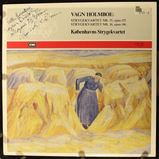 EMI 6C 065-39452 - Vagn Holmboe, Københavns Strygekvartet - Stry