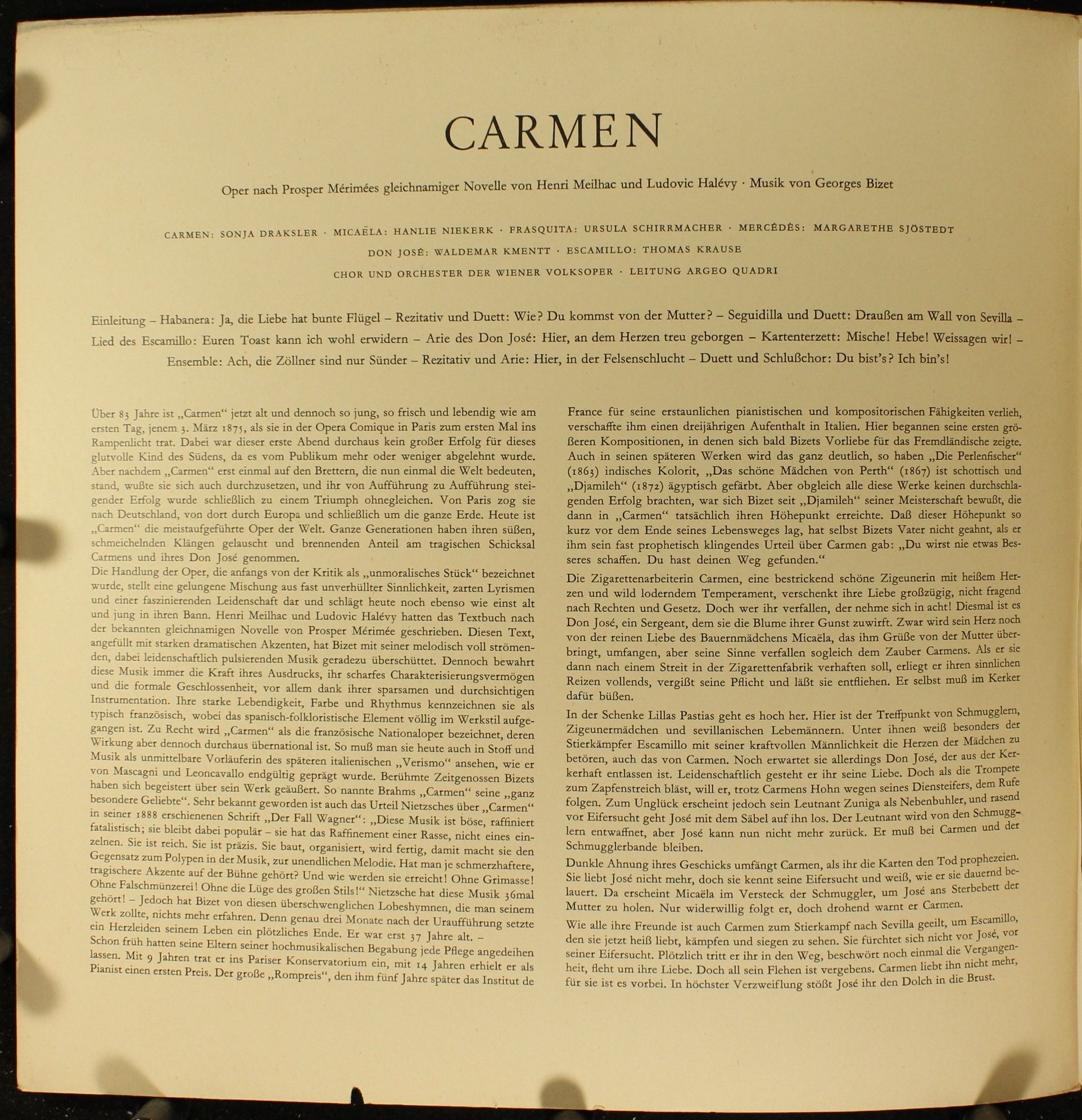 ›Classique‹ 12 331 - Georges Bizet, Chor Der Wiener Volksoper, W - Image 3