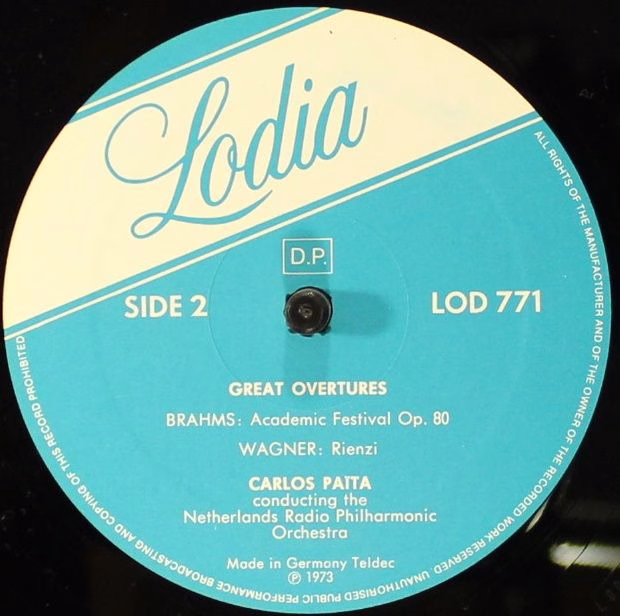 Lodia LOD 771 - Hector Berlioz, Ludwig van Beethoven, Johannes B - Image 6