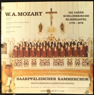 Not On Label none - Wolfgang Amadeus Mozart, Saarpfälzischer Kam