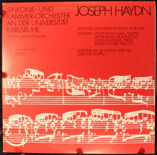 Not On Label F 668.222 - Joseph Haydn, Sinfonieorchester An Der