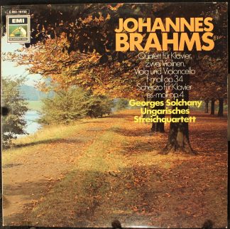 His Master's Voice 1 C 053-10733 - Johannes Brahms, Georges Solc