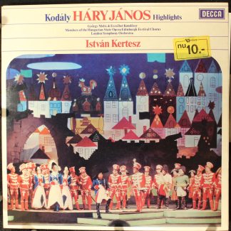 DECCA SXL 6631 - Zoltán Kodály, István Kertész - Hary Janos High
