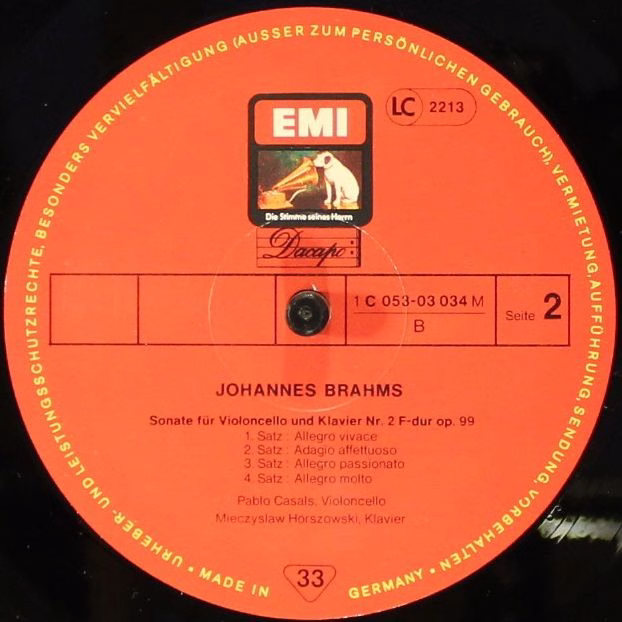 Die Stimme Seines Herrn 1C 053-03 034 M - Johannes Brahms, Jacqu - Image 4