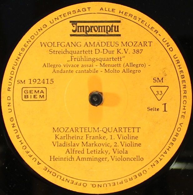 Impromptu SM 192415 - Joseph Haydn, Wolfgang Amadeus Mozart, Moz - Image 3