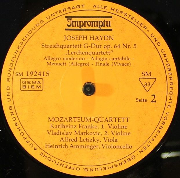 Impromptu SM 192415 - Joseph Haydn, Wolfgang Amadeus Mozart, Moz - Image 4