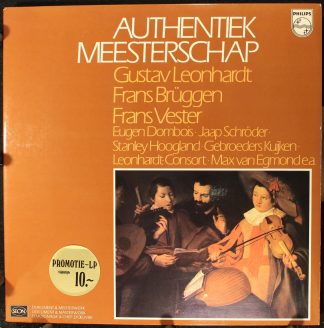 Philips 6833 107 - Gustav Leonhardt, Frans Brüggen, Frans Vester